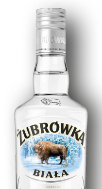 Żubrówka Biała bottle
