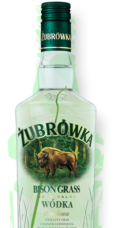 Żubrówka Bison Grass bottle